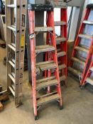 6' Louisville Fiberglass Step Ladder