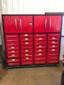 Skidded Shop Cabinet w/ (2) Cabinets and (32) Drawers