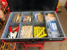 Contents of Wurth Parts Drawers (Parts Bins Not Included)