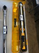 DeWalt 1/2" 20lbs.-250lbs.Micrometer Torque Wrench