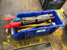 Lot of Asst. Files, Ball Peen Hammers, etc.