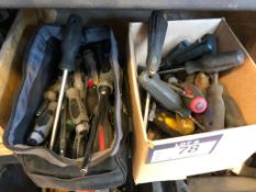 Lot of Asst. Screw Drivers