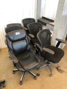 Lot of (6) Asst. Task Chairs