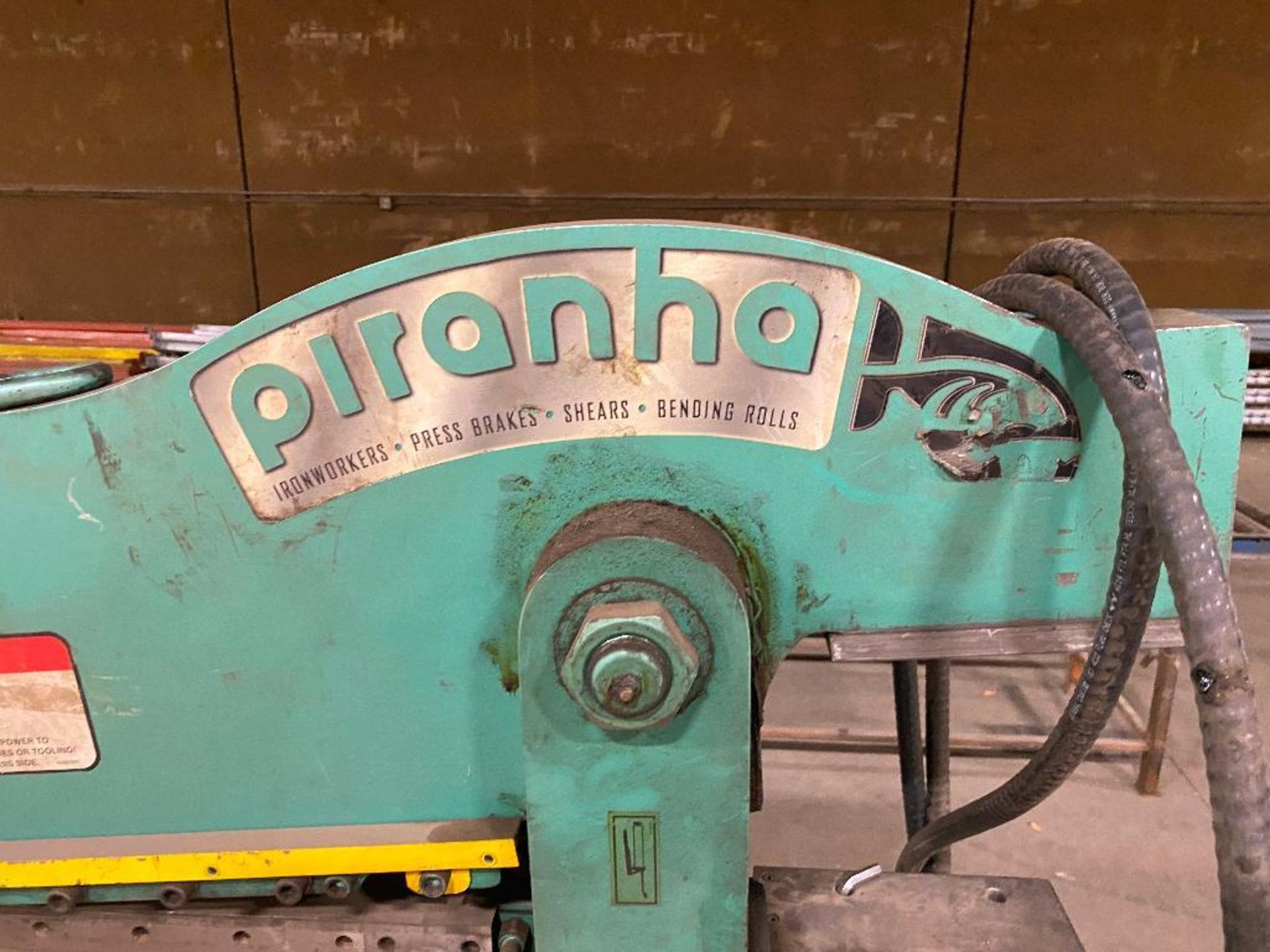 Piranha P50 Ironworker w/ Dies, etc. - Image 5 of 13