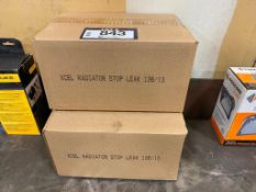 Lot of (2) Cases of Xcel Radiator Stop Leak