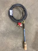 Propane Tiger Torch w/ Hose, Regulator, etc.