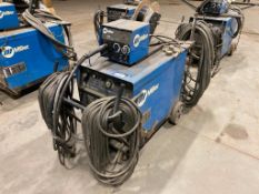 Miller Dimension 452 Welder w/ 22A 24V Wire Feeder, Cart, Hoses, Torch, etc.