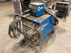 Miller Dimension 452 Welder w/ 22A 24V Wire Feeder, Cart, Hoses, Torch, etc.