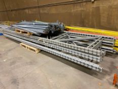 Lot of Asst. 16ft Racking Uprights and Asst. Approx. 8ft Beams