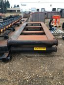 Lot of (2) 12ft x 5ft Steel Skids