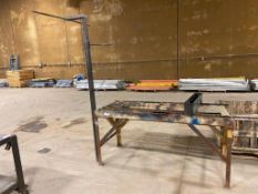 30in X 78in Shop Built Steel Table