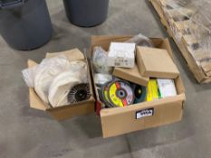 Lot of Asst. Discs, Fly Wheels, Buffing Pads, etc.