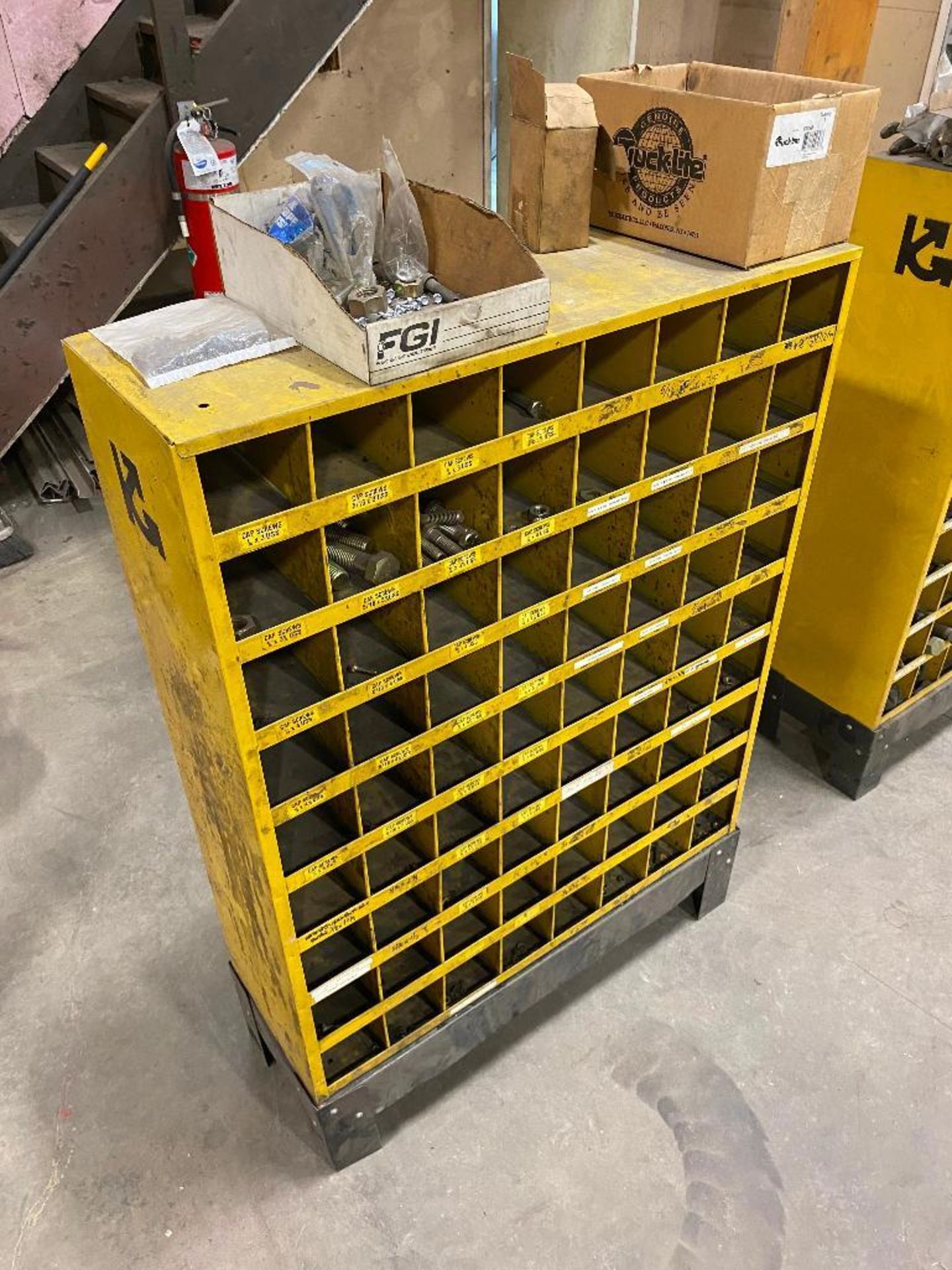 72-Compartment Parts Bin