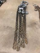 9/32in, 7ft. 3in. 4-Leg Lifting Chains