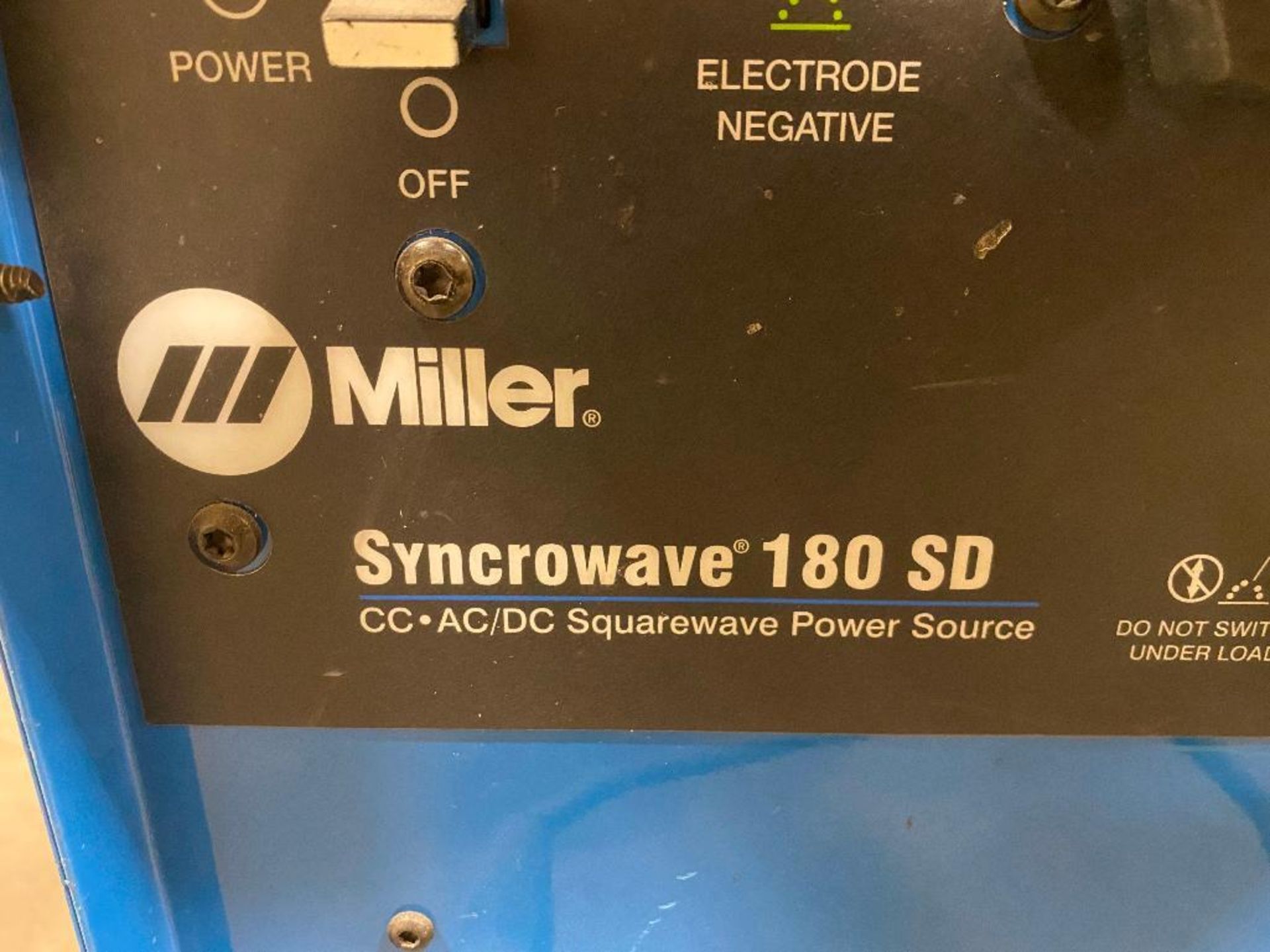 Miller Syncrowave 180 SD Welder w/ Miller RFCS-14 - Image 5 of 6