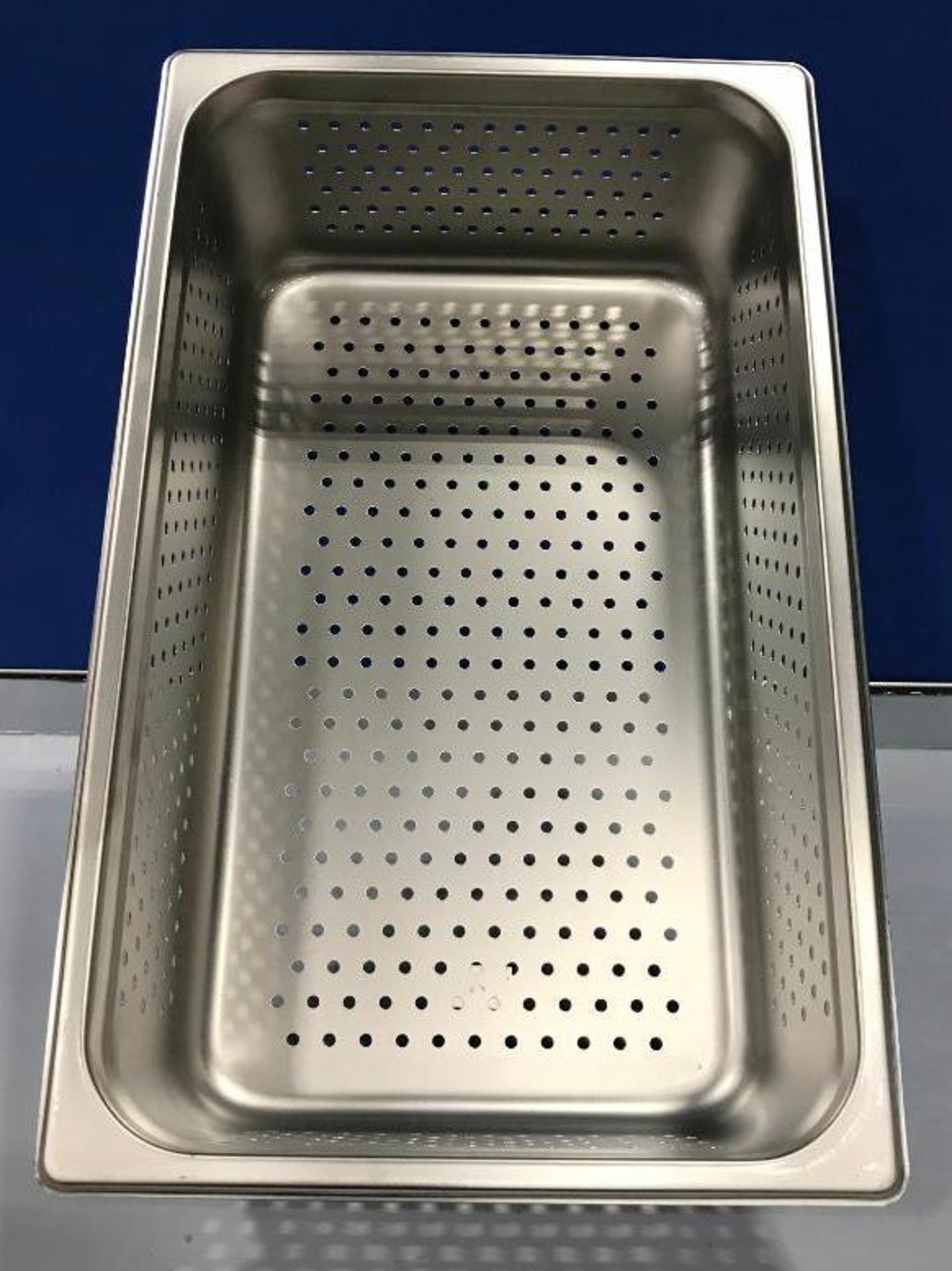 FULL SIZE 6" DEEP STAINLESS STEEL PERFORATED INSERT, JOHNSON ROSE 58107 - NEW - Image 3 of 3