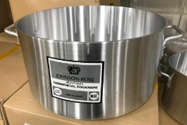 40QT HEAVY DUTY ALUMINUM SAUCE POT, JOHNSON ROSE 65840 - NEW