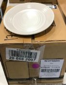 DUDSON EVO PEARL OVAL PLATE 8.5" - 24/CASE, MADE IN ENGLAND