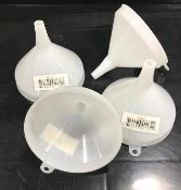 JOHNSON ROSE, FUNNEL, FPW-5, LOT OF 4 - NEW