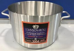 14QT PREMIUM ALUMINUM SAUCE POT, JOHNSON ROSE 65614 - NEW