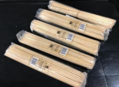 LOT OF APPROX. (500) 12" BAMBOO SKEWERS - NEW