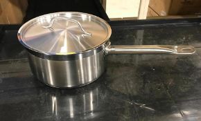 3.5QT HEAVY DUTY STAINLESS SAUCE PAN INDUCTION CAPABLE, JR 47632 - NEW