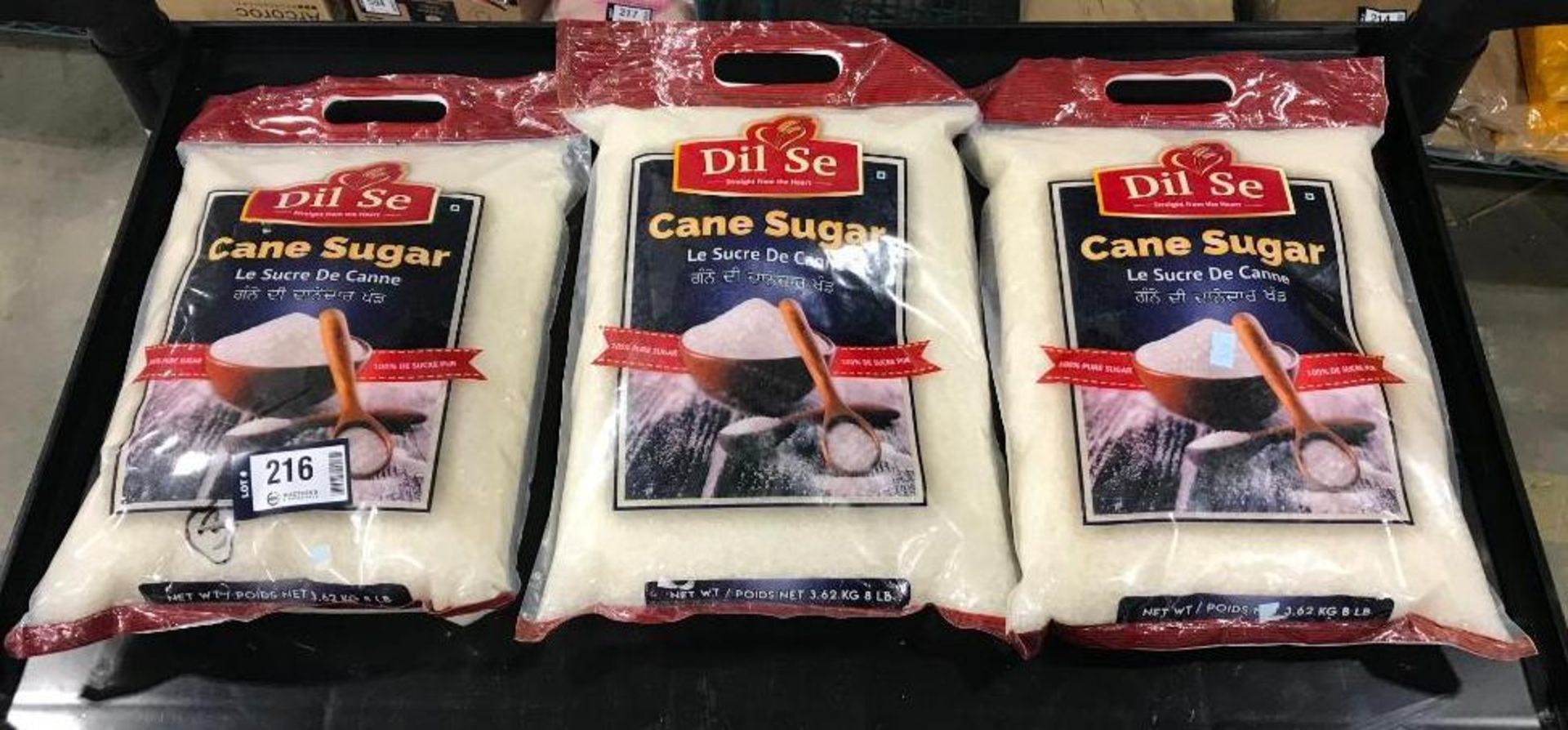 (3) BAGS OF DIL SE CANE SUGAR- 8 LBS PER BAG - Image 5 of 5