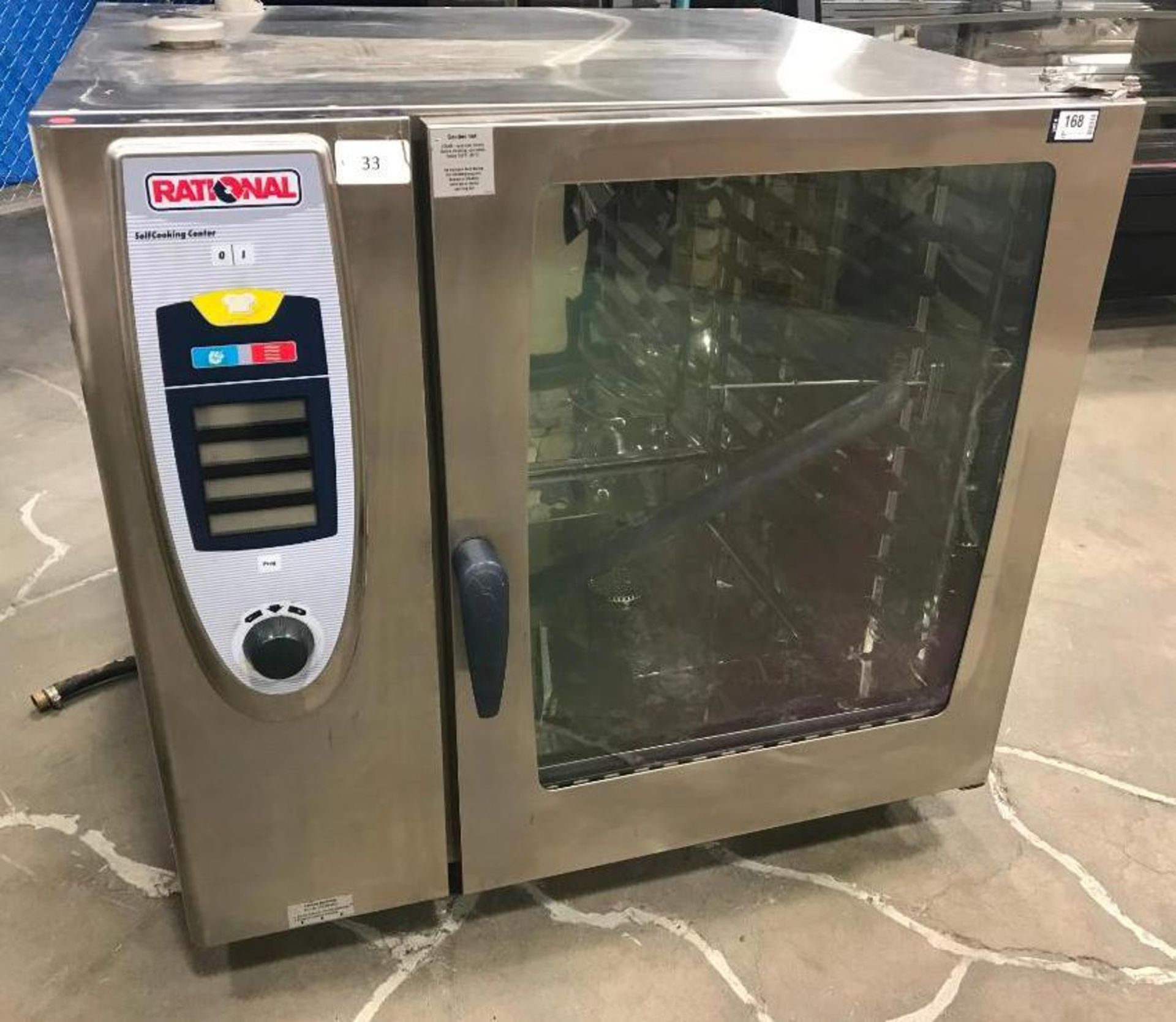 RATIONAL SCC 102 COMBI OVEN W/ STAND - Image 2 of 8