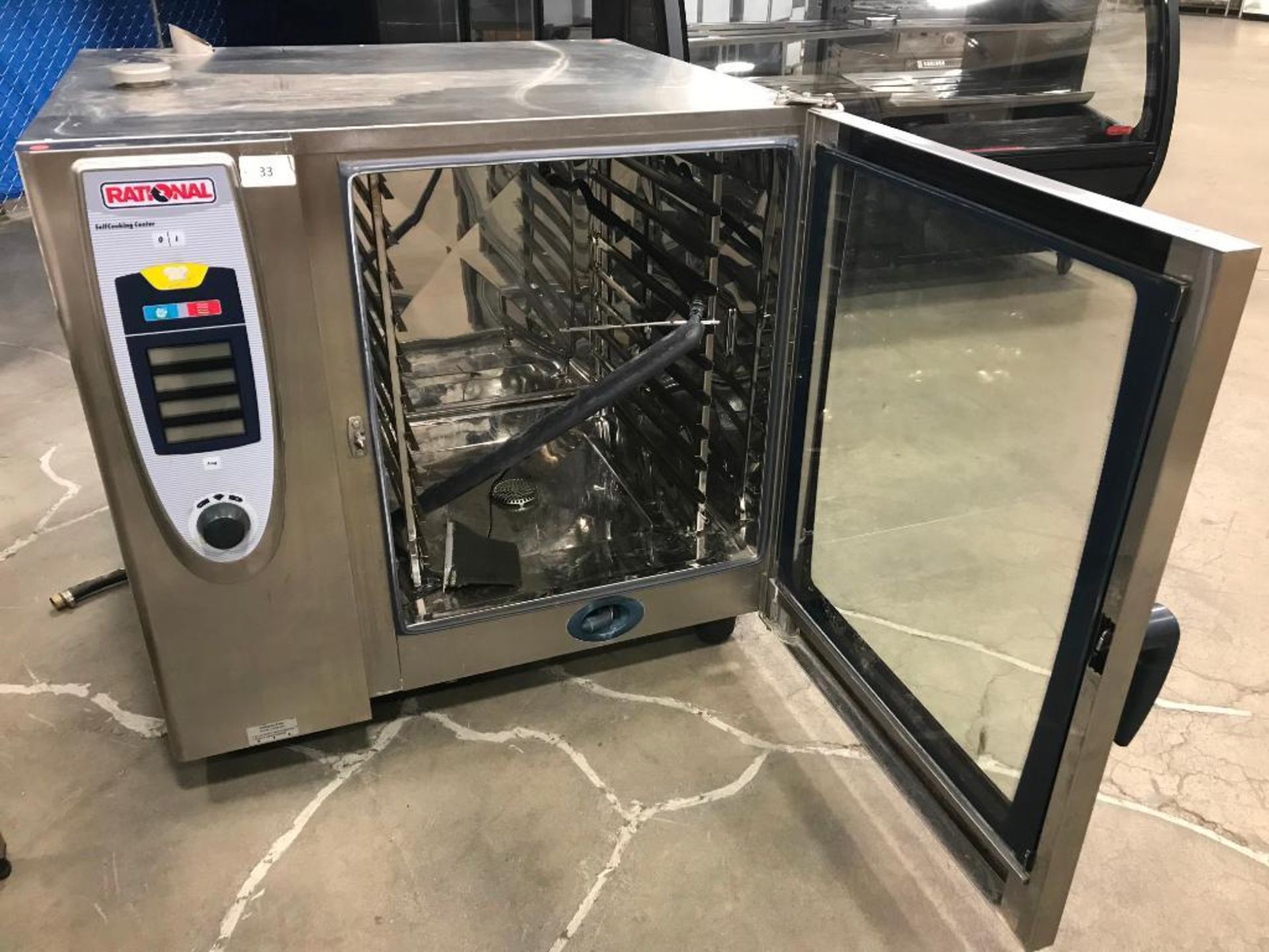 RATIONAL SCC 102 COMBI OVEN W/ STAND