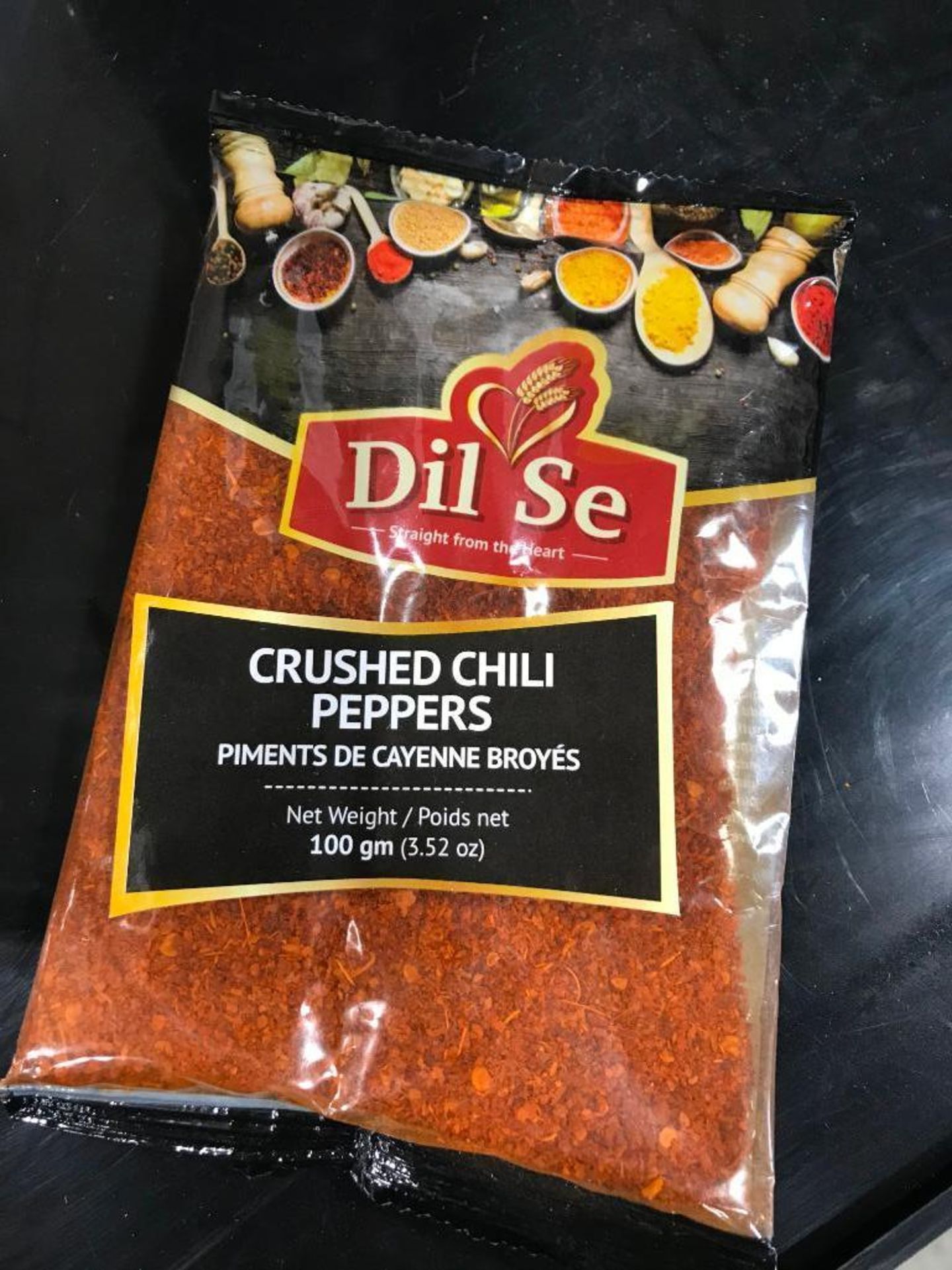 (10) BAGS OF DIL SE CRUSHED CHILI PEPPERS - 100GM PER BAG - Image 2 of 3