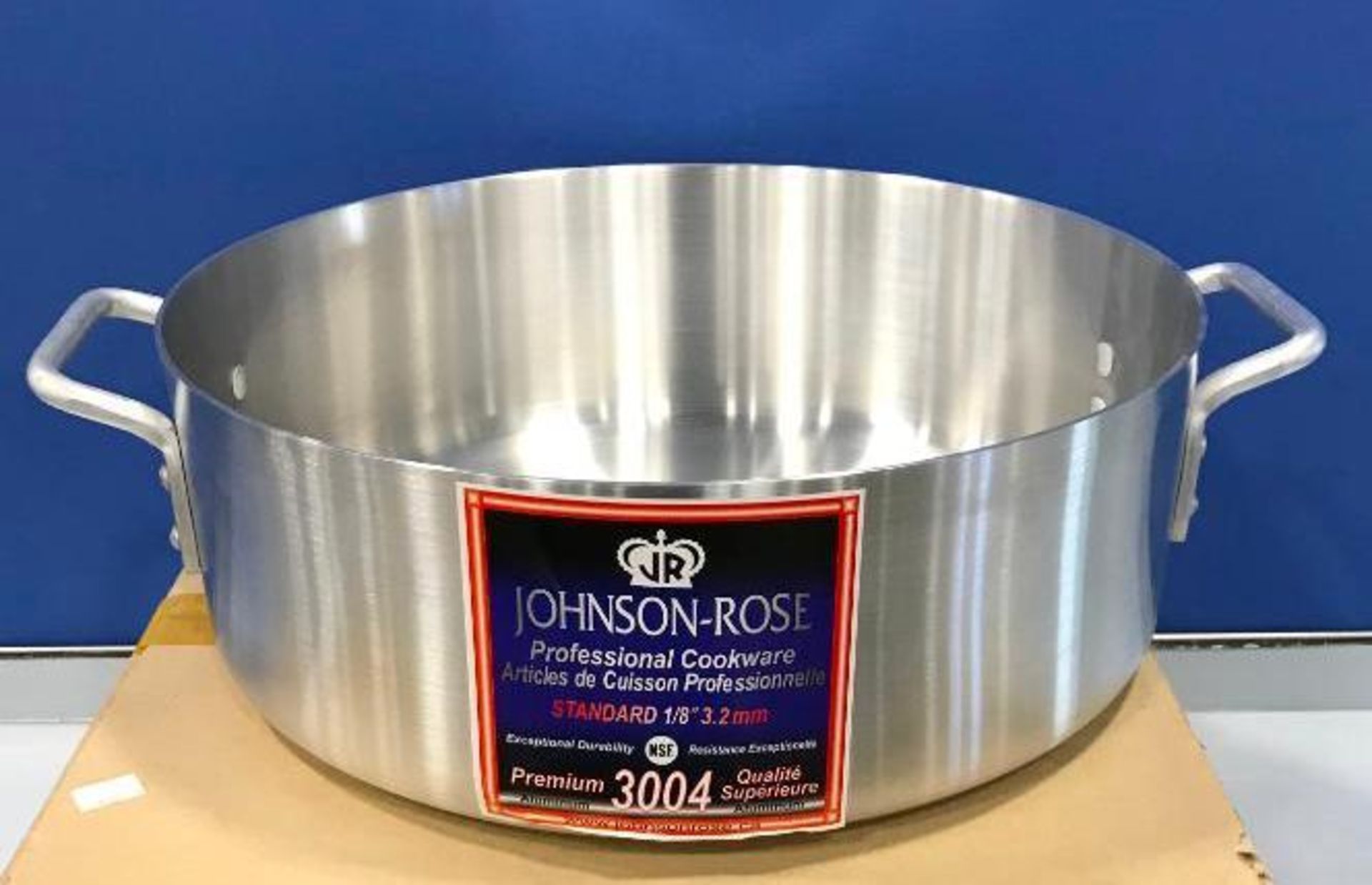 18QT PREMIUM ALUMINUM BRAZIER, JOHNSON ROSE 65118 - NEW