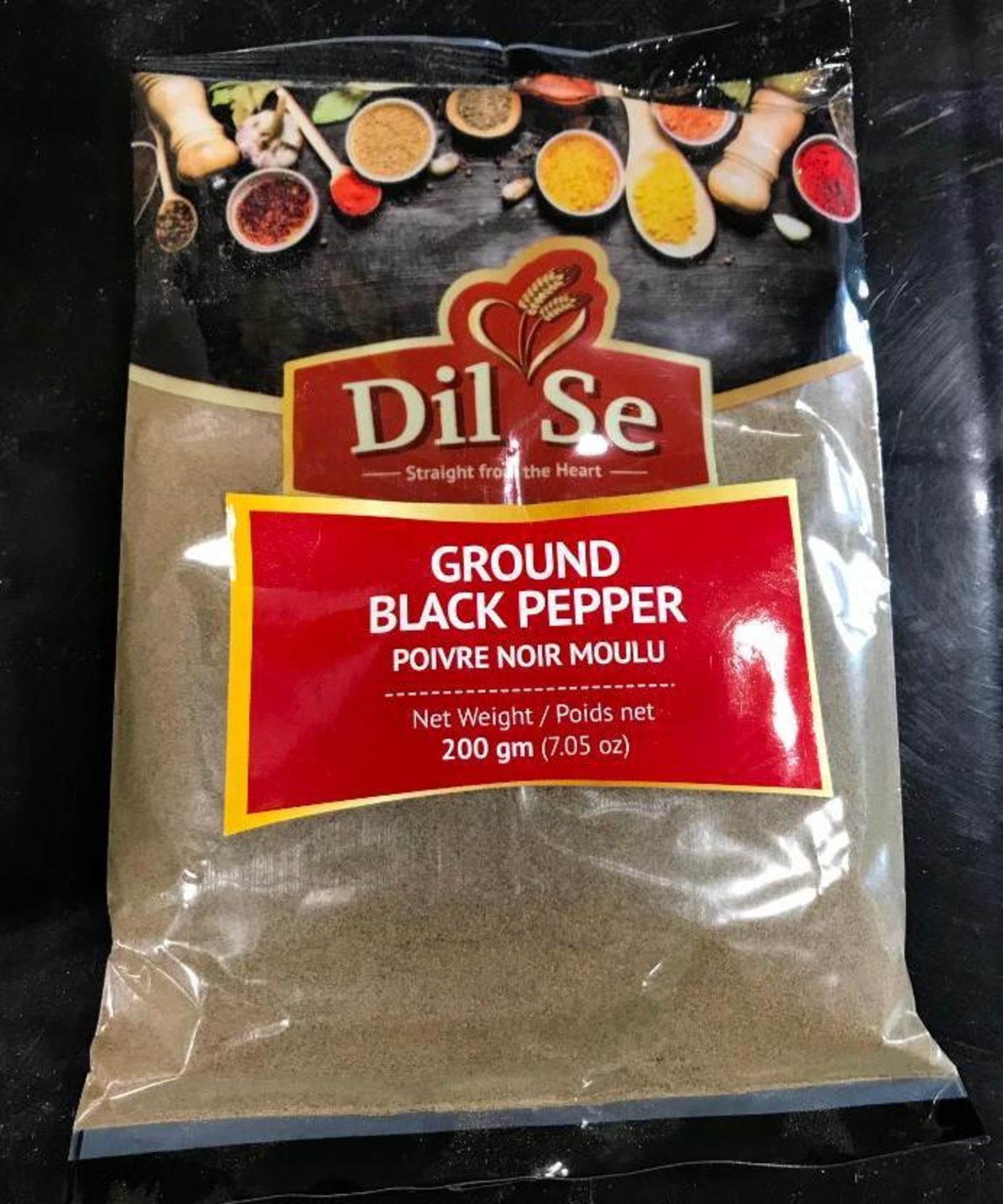 (13) BAGS OF DIL SE GROUND BLACK PEPPER - 200GM PER BAG - Image 2 of 3