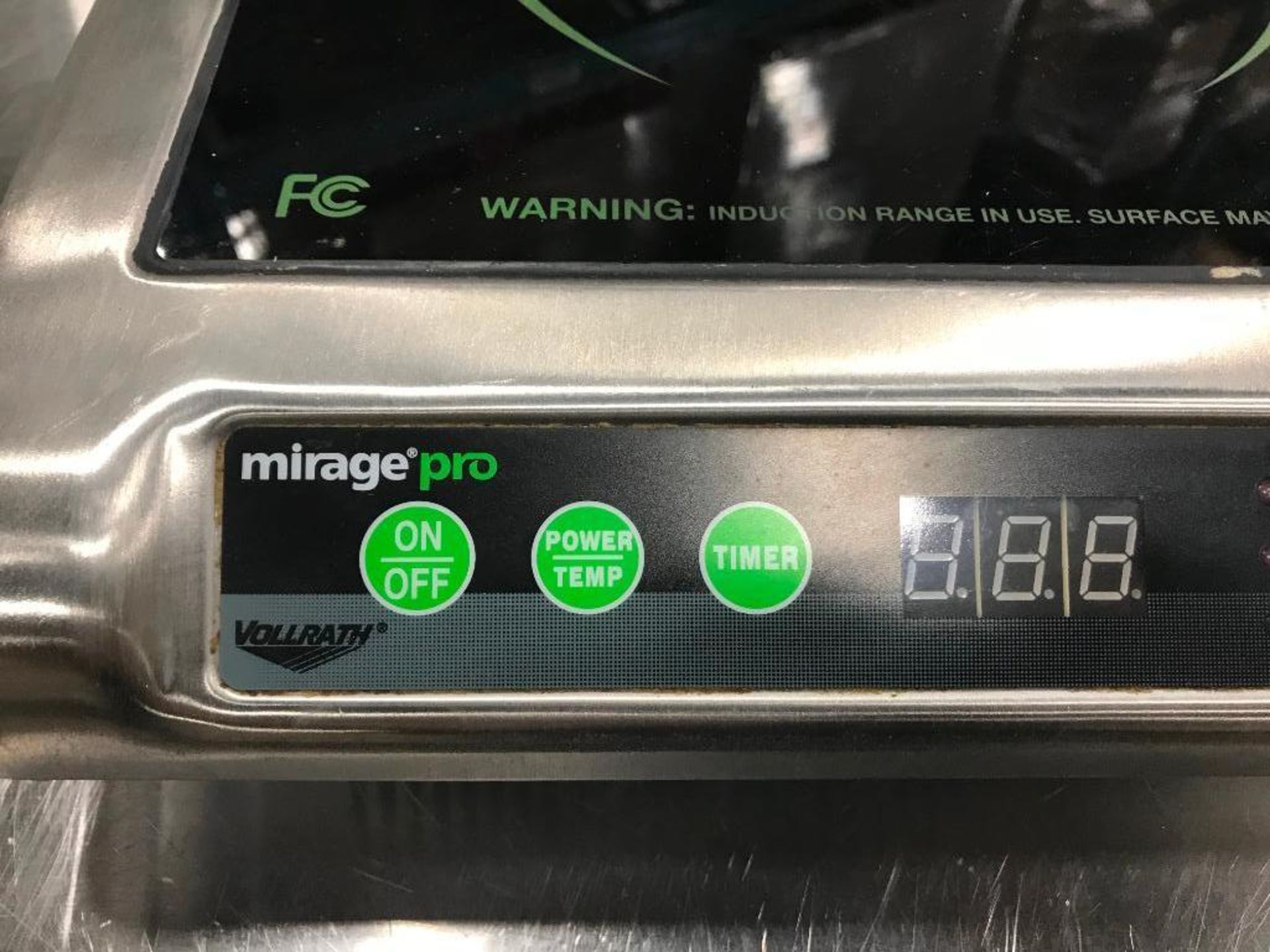 VOLLRATH 59510P MIRAGE PRO INDUCTION COOKER - Image 2 of 3