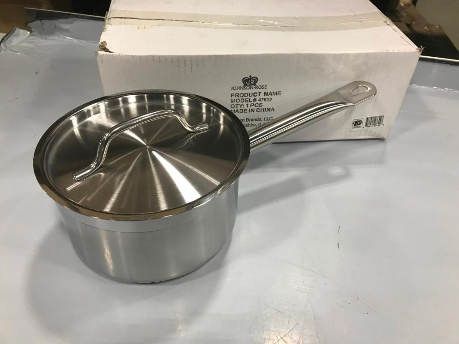 2QT HEAVY DUTY STAINLESS SAUCE PAN INDUCTION CAPABLE, JR 47622 - NEW - Image 2 of 3