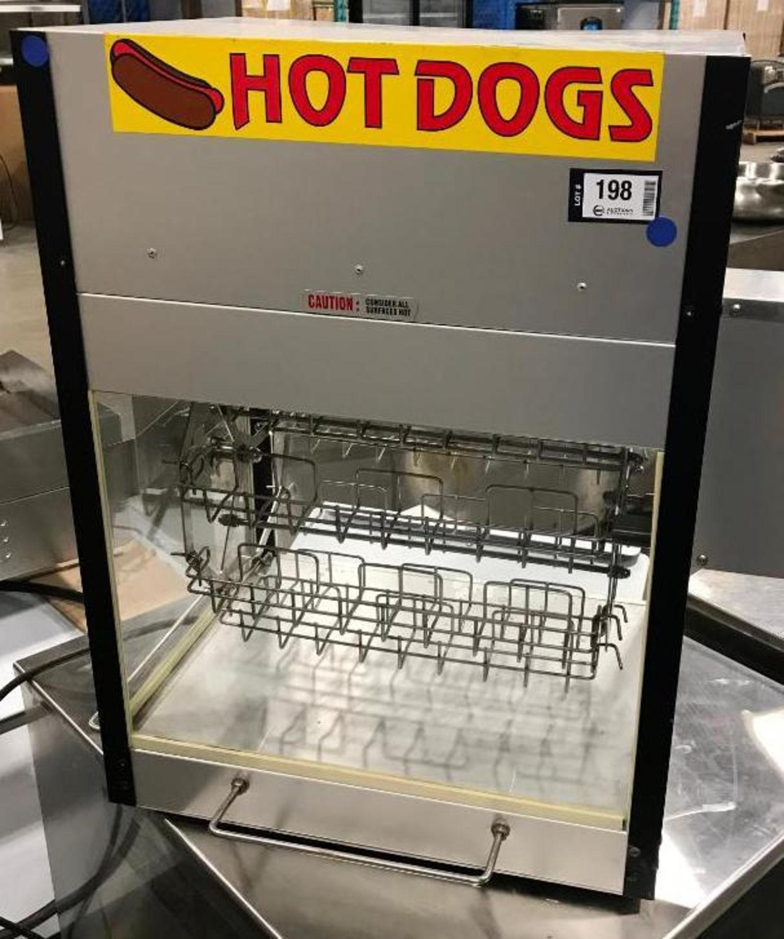 CRETORS 1700 COMBINATION HOT DOG COOKER & BUN WARMER