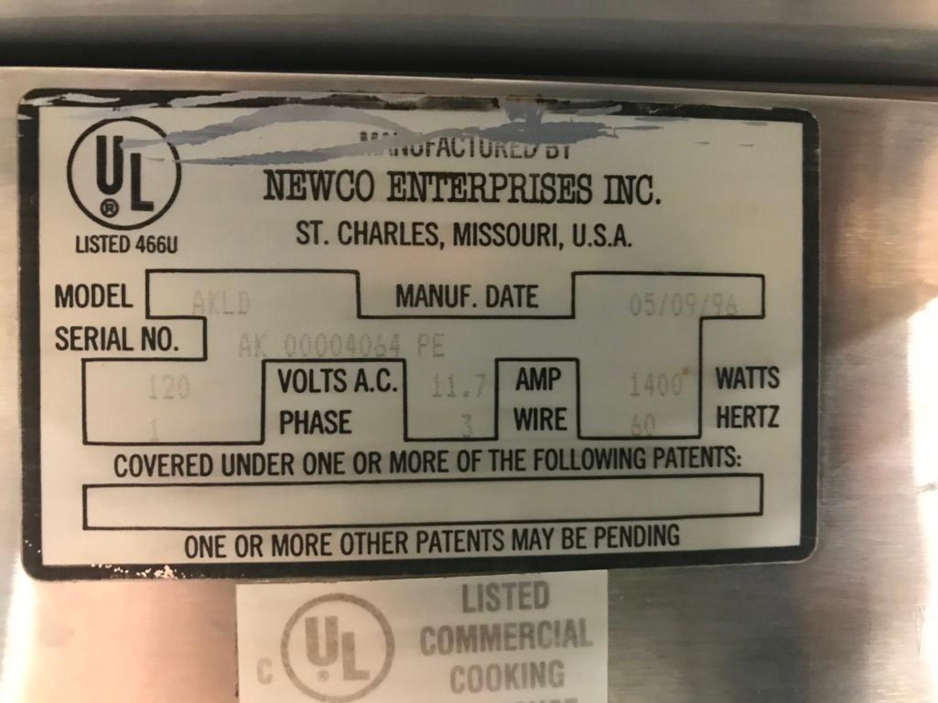 NEWCO AIR POT BREWER - MODEL AKLD - Image 4 of 5