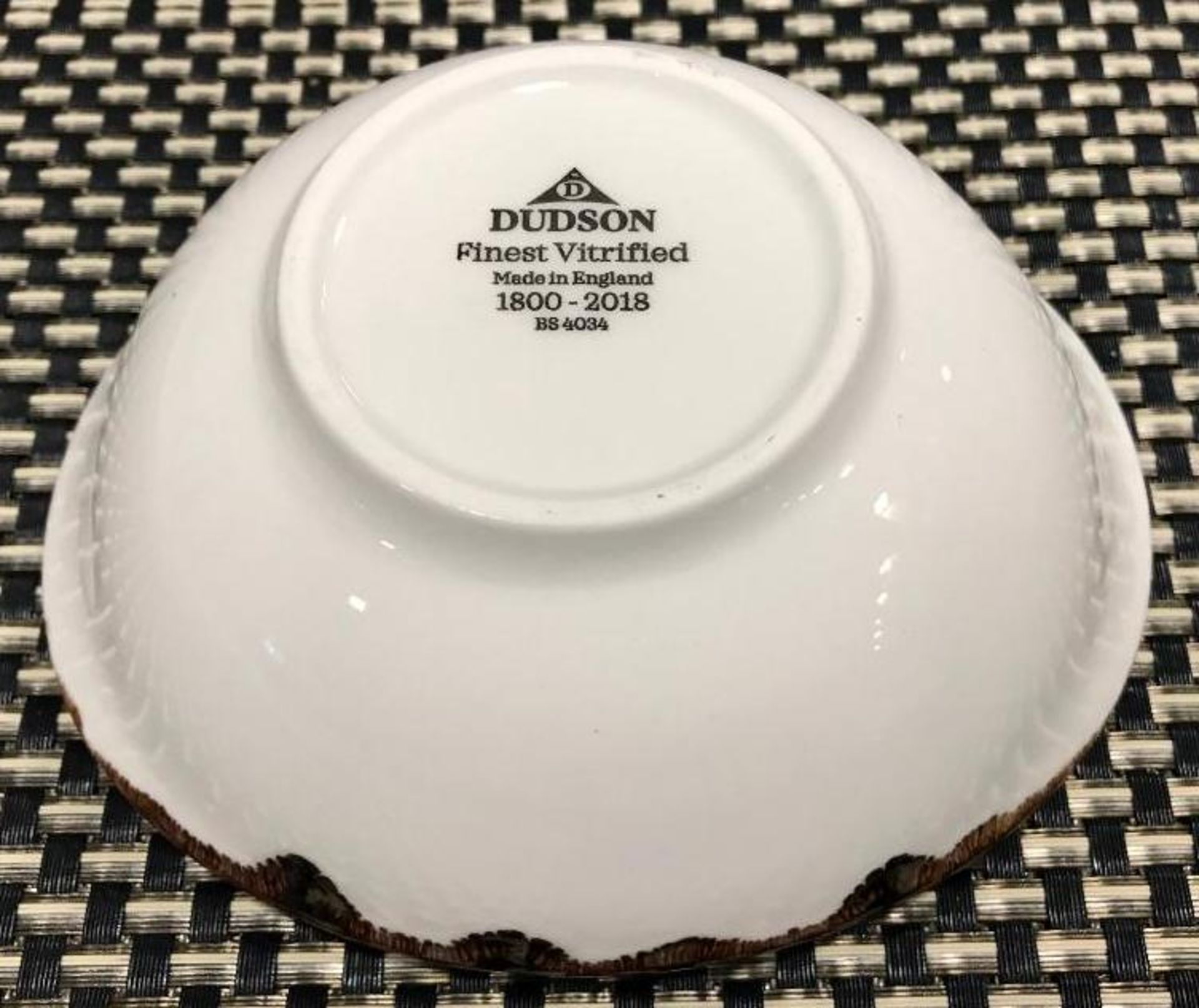 DUDSON HARVEST NATURAL DEEP BOWL 6.75" - 6/CASE, MADE IN ENGLAND - Image 4 of 5