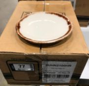 DUDSON HARVEST NATURAL PLATE 5.5" -12/CASE, MADE IN ENGLAND