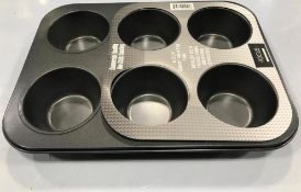 FOCUS NON-STICK GIANT MUFFIN PAN - NEW