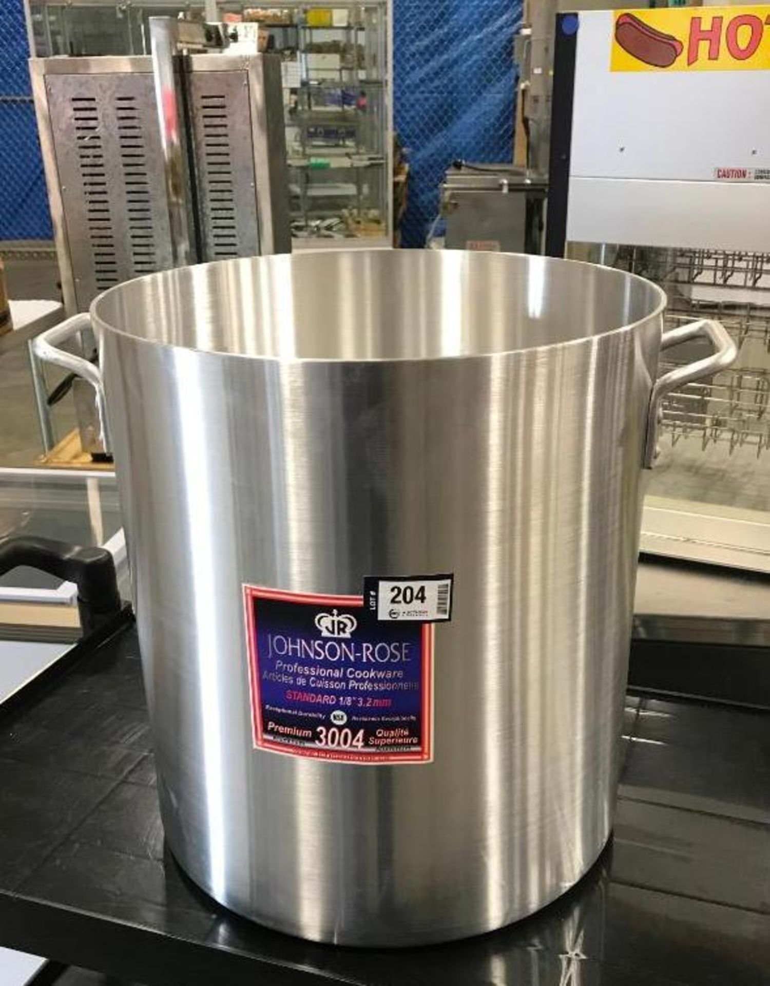 60QT PREMIUM ALUMINUM STOCK POT, JOHNSON ROSE 65560 - NEW