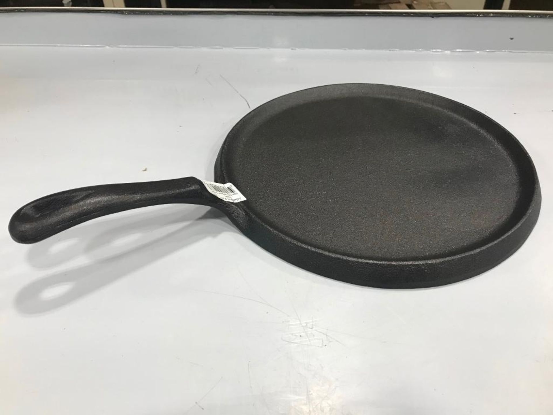 CAST IRON 10" ROUND FAJITA SKILLET, JOHNSON ROSE 4297 - NEW