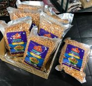 (7) BAGS OF DIL SE ROASTED CHANA SALTED - 400G PER BAG