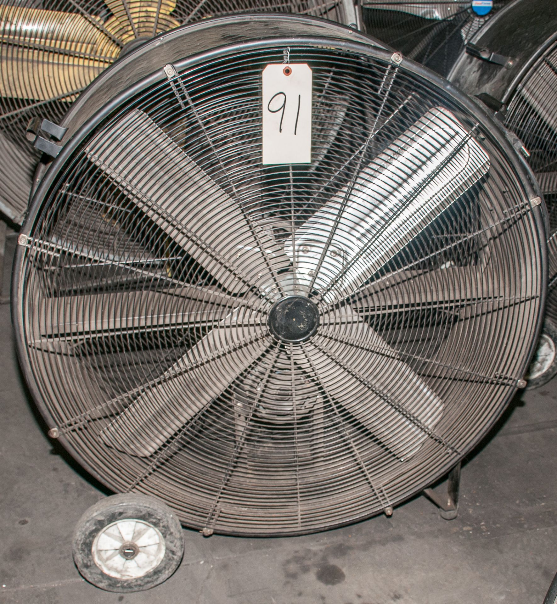 36" Barrel Fan Belt Drive