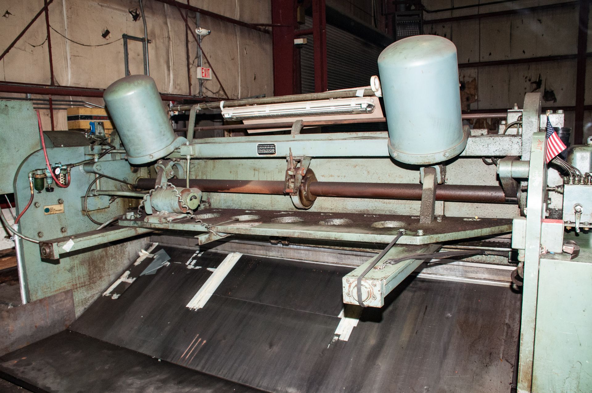 10' x .135" Cincinnati Mechanical Squaring Shear 1410 #36502, Pneumatic, 3/16 Mild Steel Cap. w/ - Image 5 of 5