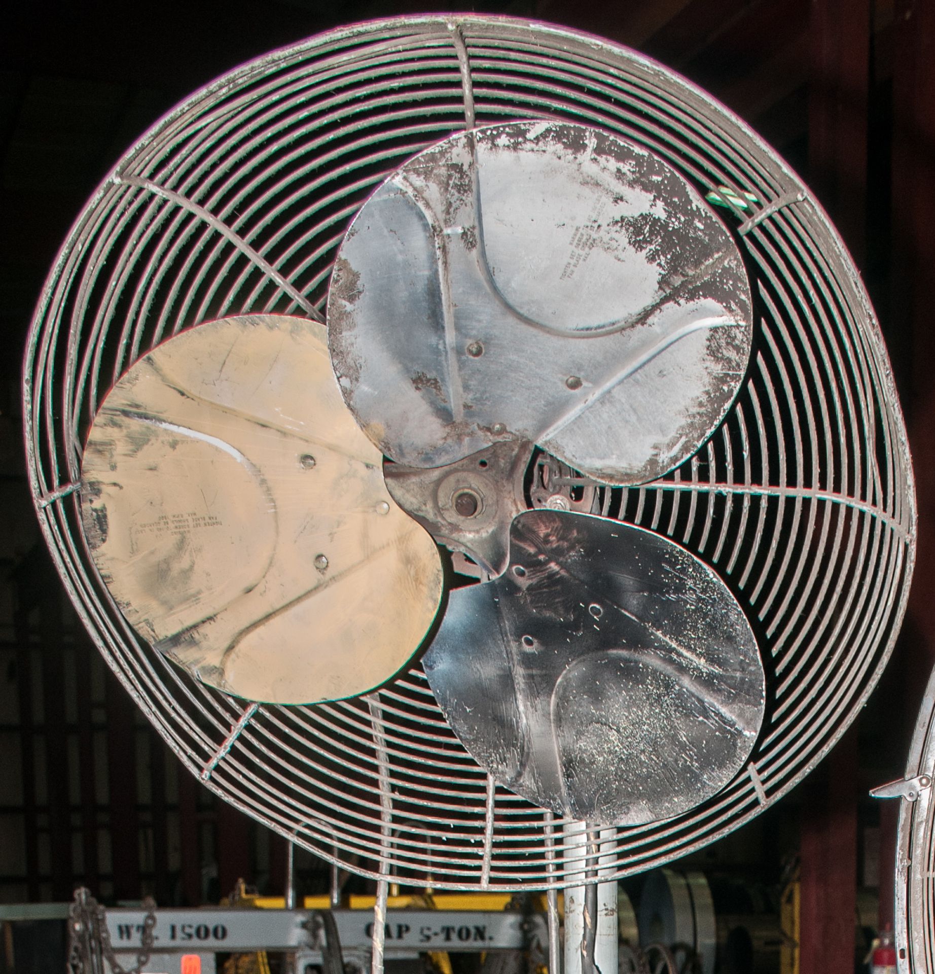 (2) Pedestal Fans (1) 30" ProFitter, (1) 24" Unknown with FaceShield Missing - Image 3 of 3