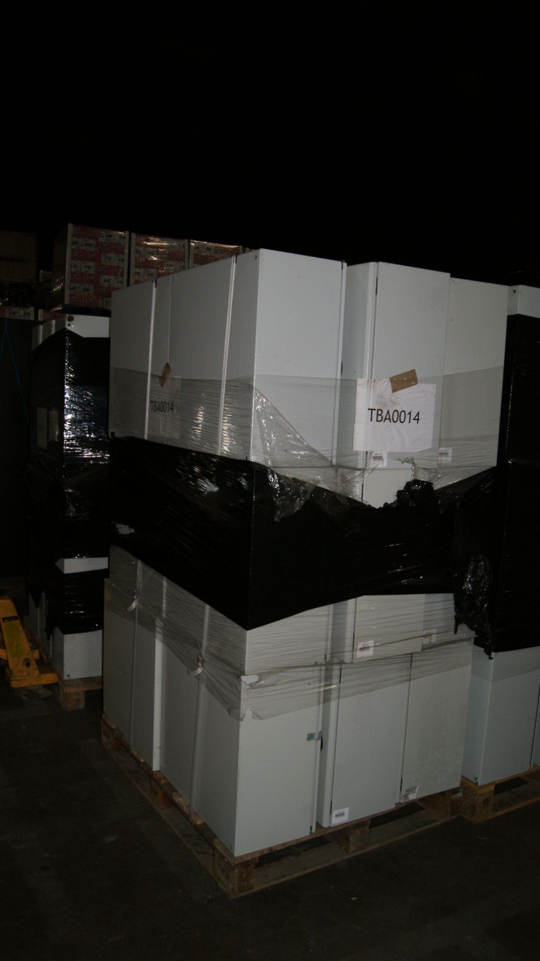 PALLET OF 18 EXTERNAL METAL ELECTRICAL ENCLOSURE - 600MM X 600MM X 300MM- CONTENTS MAY VARY