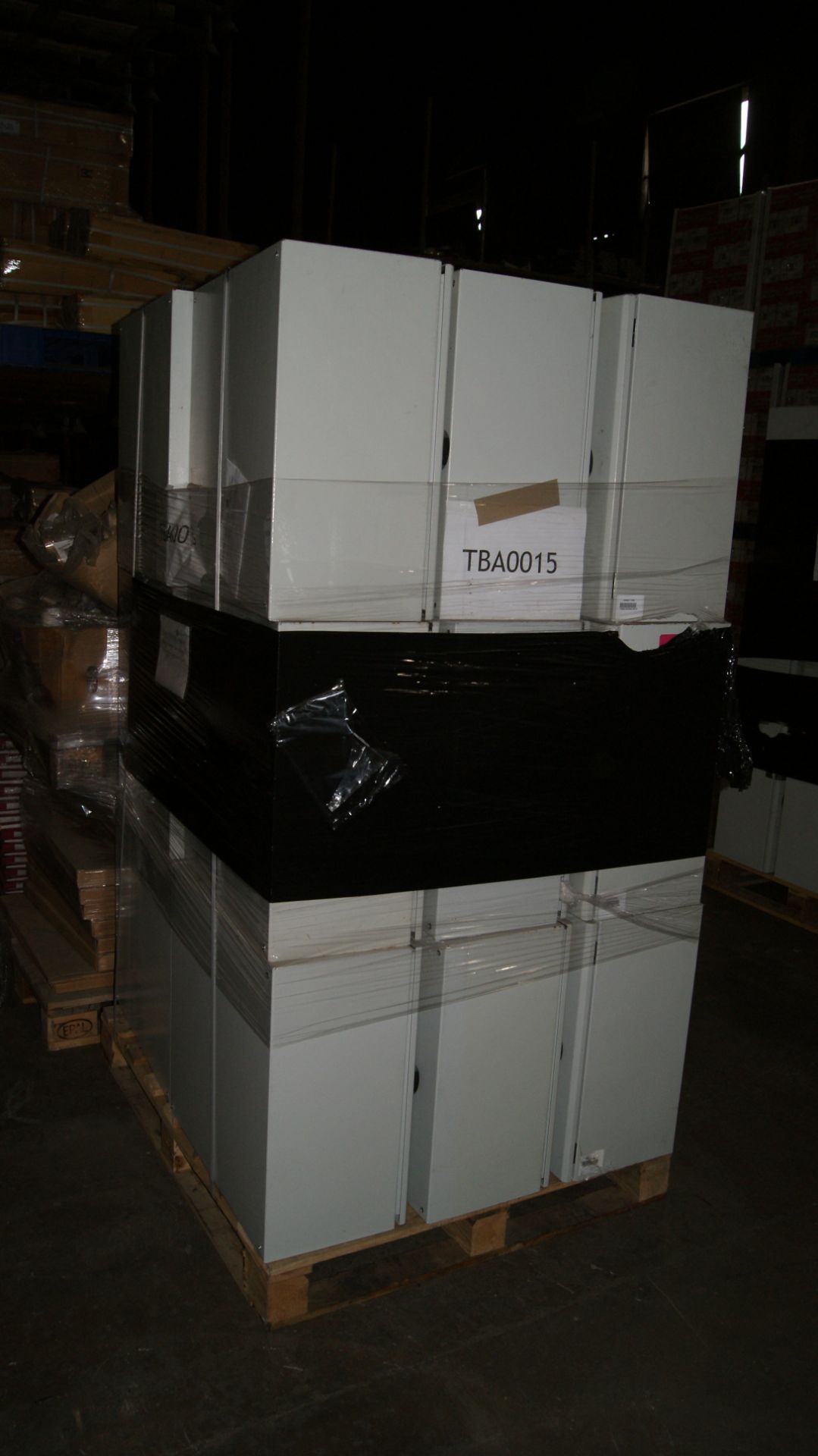 PALLET OF 18 EXTERNAL METAL ELECTRICAL ENCLOSURE - 600MM X 600MM X 300MM- CONTENTS MAY VARY - Image 2 of 3