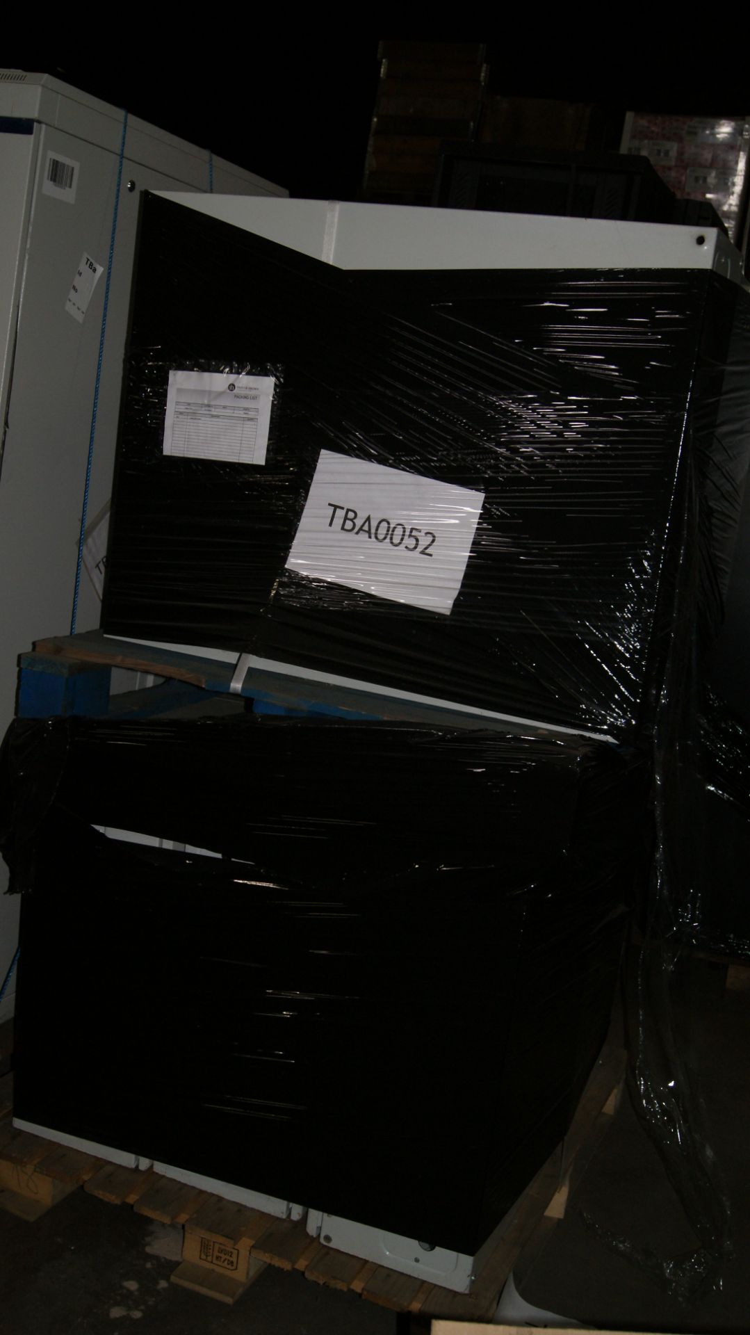 PALLET OF 6 EXTERNAL METAL ELECTRICAL ENCLOSURES - 1000MM X 800MM X 300MM - CONTENTS MAY VARY - Image 2 of 2