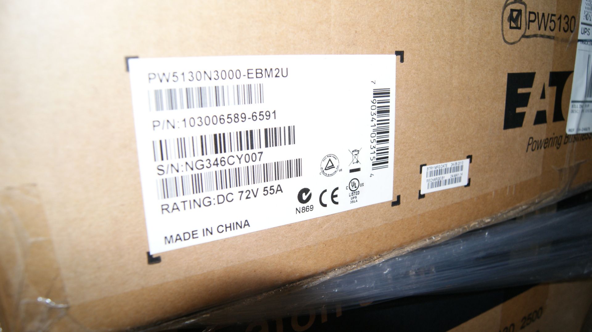 EATON UPS - 11 X PW5130 72V - 1 X PW5130 3000 UPS - Image 2 of 2