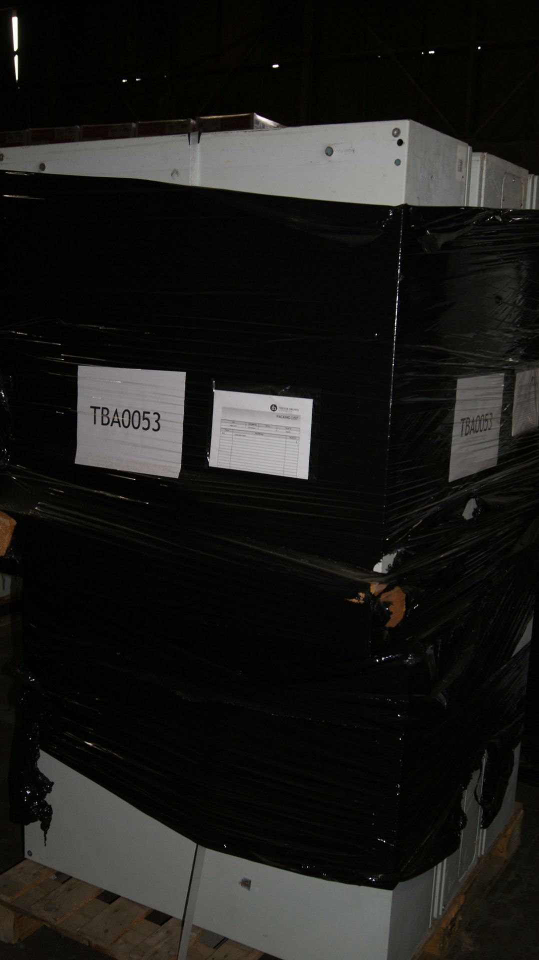 PALLET OF 6 EXTERNAL METAL ELECTRICAL ENCLOSURES - 1000MM X 800MM X 300MM- CONTENTS MAY VARY - Image 2 of 3